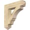 Ekena Millwork Balboa Arts & Crafts Rough Sawn Bracket, Douglas Fir, 6"W x 30"D x 30"H BKT06X30X30BOA03RDF - alternate 1
